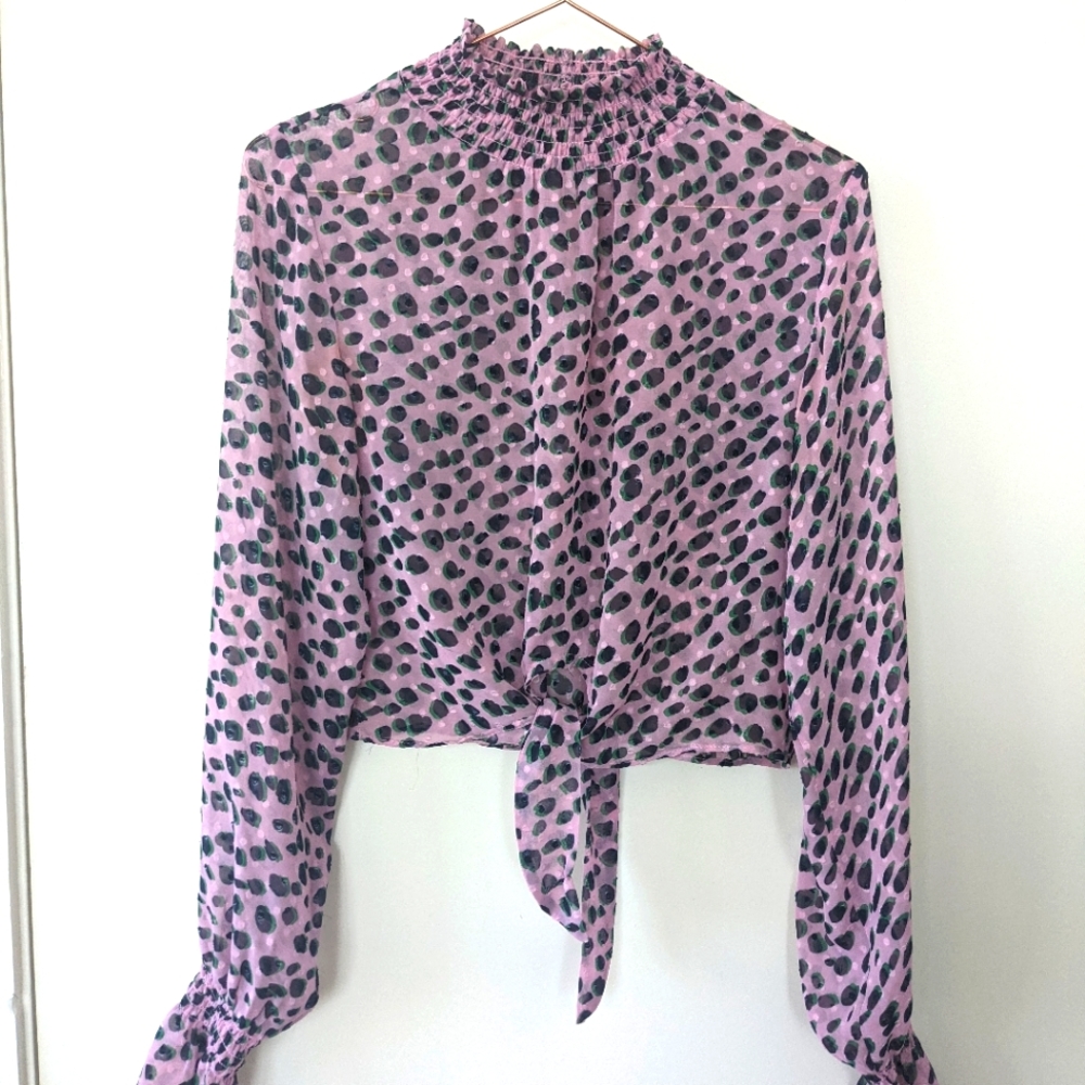 Vici tie blouse